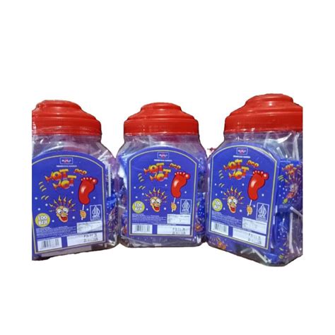 Jual Permen Kaki Hot Hot Pop Isi Pcs Toples Shopee Indonesia