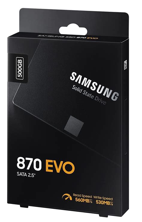 ≡ SSD накопичувач SAMSUNG 2.5" 500GB SATA 870EVO (MZ-77E500B/EU ...