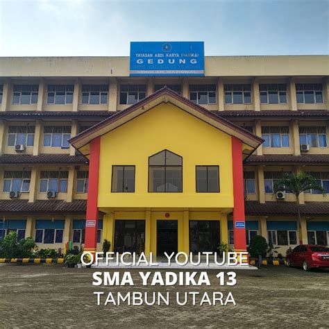 sma yadika  tambun official youtube