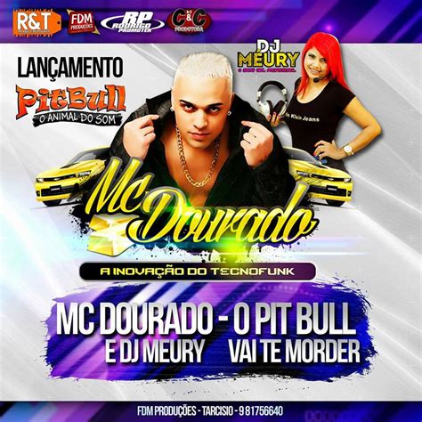 Mc Dourado E Dj M Ury O Pitbull Vai Te Morder Melody Brazil