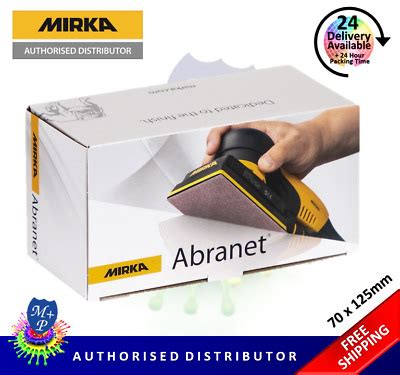 Mirka Abranet Grip Sanding Strips X Mm P Full Box Pack Ebay