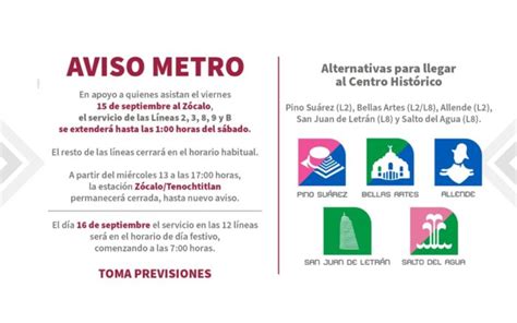 Metro y Metrobús CDMX modifican horarios en algunas estaciones por