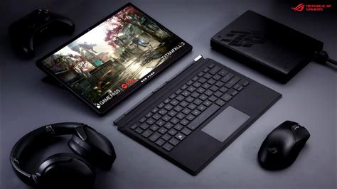 ASUS ROG Flow Z13 — игровой планшет с поддержкой внешней видеокарты