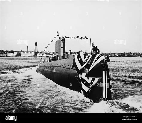 The Uss Nautilus The First Nuclear Powered Submarine Stock Photo Alamy