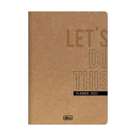 Agenda Planner Tilibra Kraftwork G Grampeado X Cm