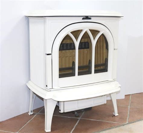 Stovax Huntingdon Flat Top Multi Fuel Stove In Ivory Enamel Web Dean