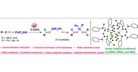 Zinc Catalyzed Chemoselective Reduction Of Nitriles To N Silylimines