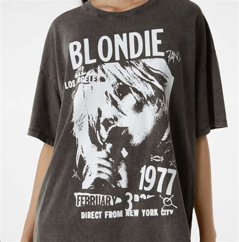 Blondie T Shirt 100 Cotton Unisex And Women T Shirts Etsy In 2023