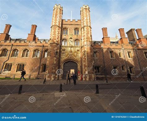 St John S College in Cambridge Editorial Stock Image - Image of kingdom ...