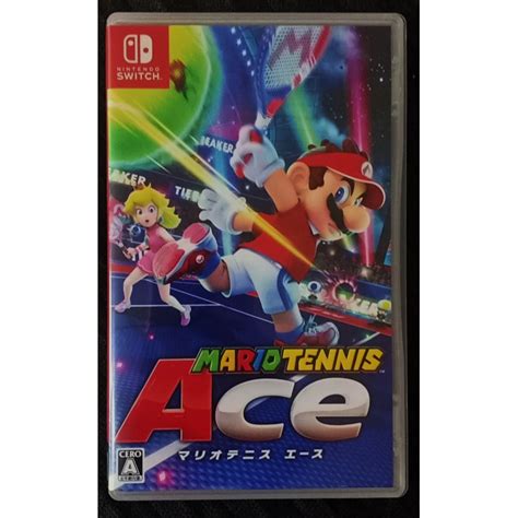 USED Nintendo Switch Mario Tennis Aces English Version Shopee