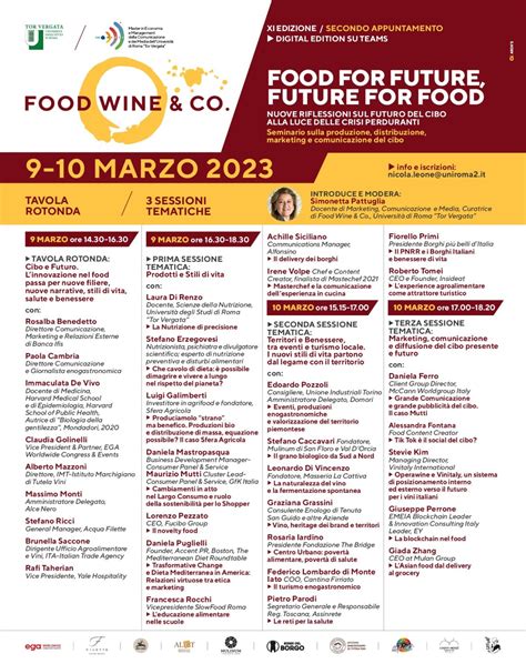 Ritorna Food Wine CO 9 E 10 Marzo Foodmakers It Le Storie Dei