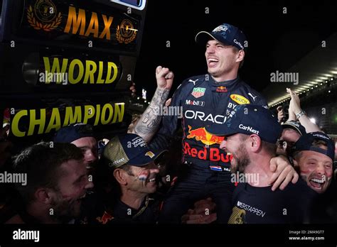 Red Bull Driver Max Verstappen Of The Netherlands Celebrates With