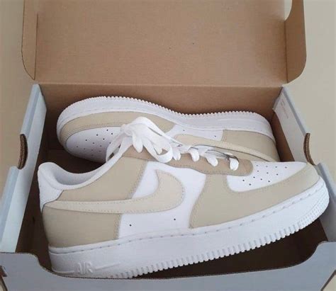 Beige Custom Air Force S Etsy In All Nike Shoes Nike Air