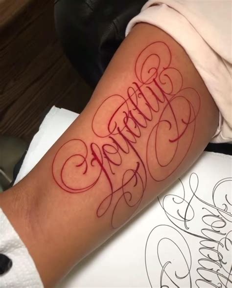 Rich Forever Custom Freehand Writing Tattoo Artofit