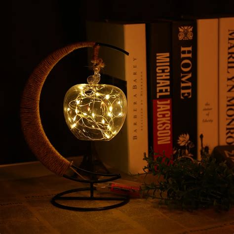 New Moon Copper Wire Fairy Light Table Decorative Lamp Lovely Colorful Night Light Indoor Light