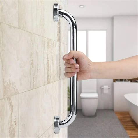 New Design 304 Stainless Steel Grab Bars Hotel Public Toilet Bathroom