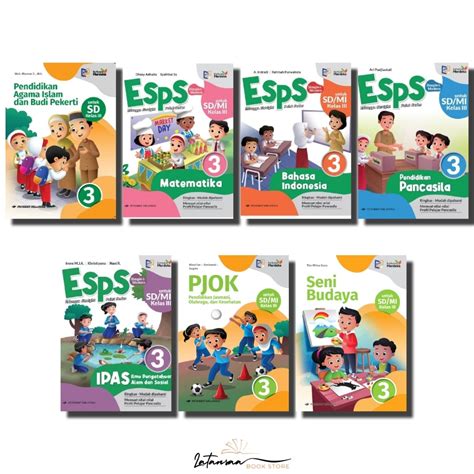 Jual Buku Kurikulum Merdeka Sdmi Kelas 3 Penerbit Erlangga Shopee