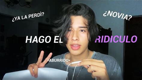 haciendo el ridículo mientras respondo sus preguntas YouTube