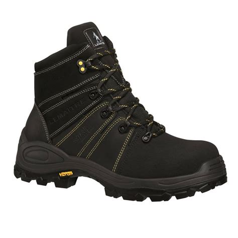 Chaussures de sécurité noires tout terrain TREK S3 Lemaitre