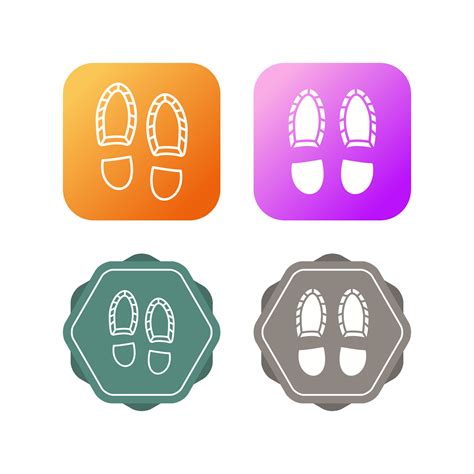 Footprint Vector Icon 26480307 Vector Art at Vecteezy