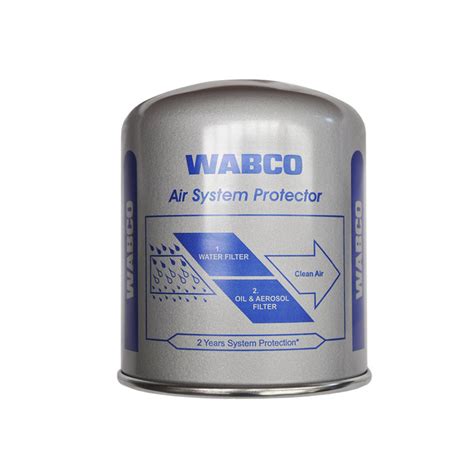 Filtro Secador Ar Apu Marca Original Wabco Prata Mercedes Benz Volvo