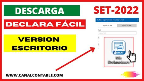 Descarga Declaraci N F Cil Sunat Todo Lo Que Necesitas Saber Para