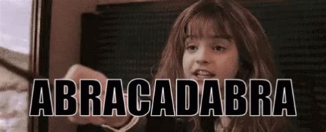 Magia Abracadabra Harry Potter GIF - HarryPotter Magic Abracadabra - Discover & Share GIFs