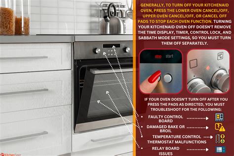 How To Turn Off A Kitchenaid Oven Inc Troubleshooting When It Won T