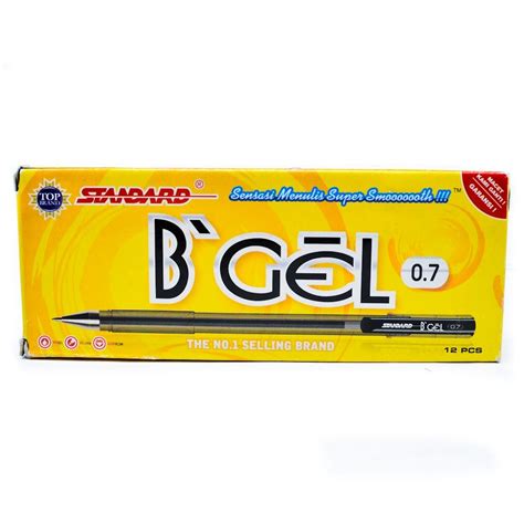 Jual Pcs Standard Pen B Gel Bgel Mm Pulpen Pena Ballpoint