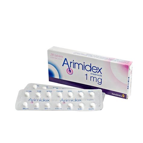 Arimidex 1mg Anastrazole Tablet Packaging Size 28 Tablets At Rs 3000