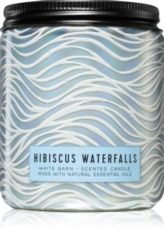 Bath Body Works Hibiscus Waterfalls Candela Profumata Notino It