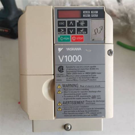 Yaskawa Inverter V1000 Compact Vector Control Ac Drive 3phase 380 480v Cimr Vu4a0007faa อิน