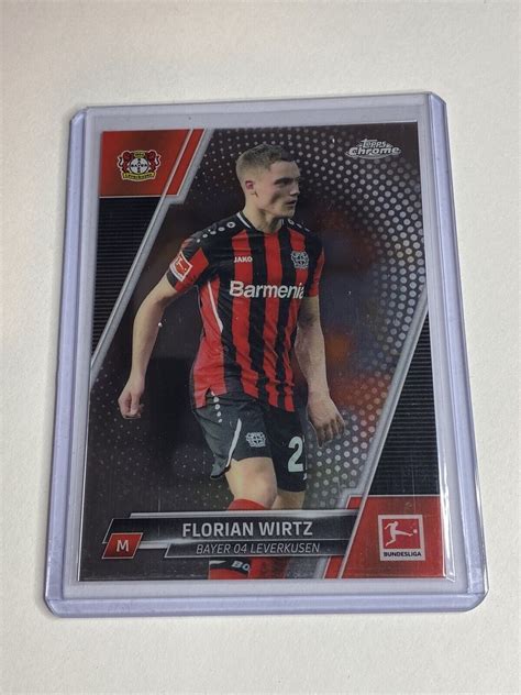 Florian Wirtz 2022 Topps Bundesliga Chrome 69 EBay