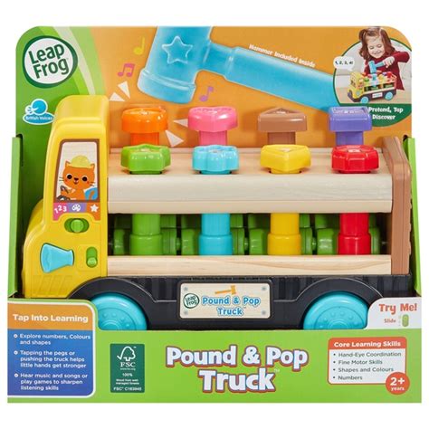 LeapFrog Pound & Pop Truck | Smyths Toys UK