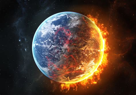 Wallpaper Apocalypse Burning Earth Fire Space 5000x3500 Tayga14