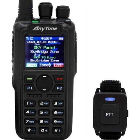 Anytone AT-D878UV II Plus GPS ve Bluetooth desteği
