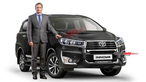 2023 Toyota Innova Crysta Facelift Diesel Mt Launch Bookings At Rs 50k