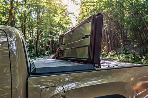 Heavy-Duty, Hard Tonneau Covers | DiamondBack Switchback Truck Cover ...