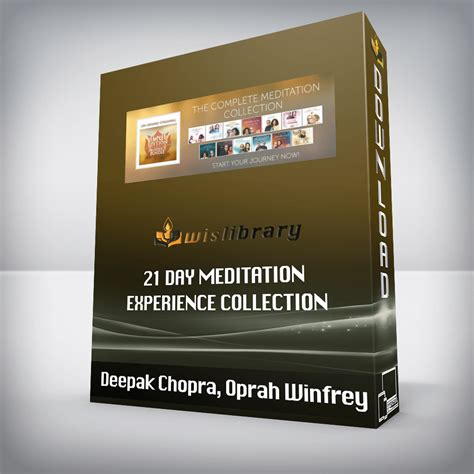 Deepak Chopra Oprah Winfrey Day Meditation Experience Collection