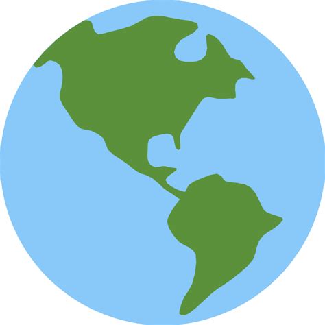 Globe Showing Americas Vector Svg Icon Svg Repo