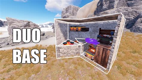 The Best Starter Base In Rust Base Design Youtube