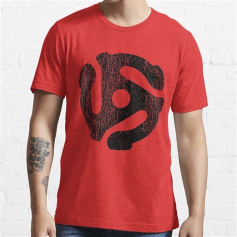 45 Record Adapter Slim Fit T Shirt T Shirt For Sale By Dc Creative