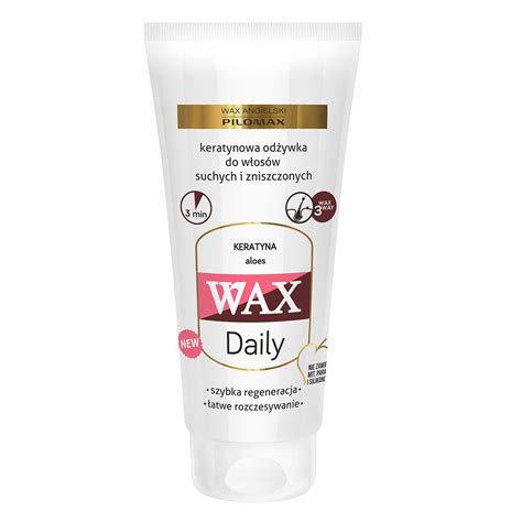 Pilomax Wax Daily Od Ywka Keratynowa Do W Os W Suchych I Zniszczonych