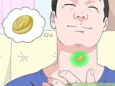 How To Get Rid Of A Sore Throat Quickly With Pictures Wikihow