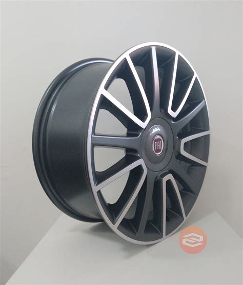 Rodas Aro Fiat Bravo Original Grafite Diamant Em Promo O