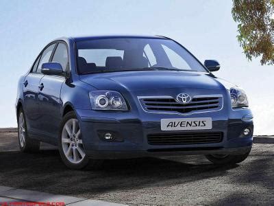 Toyota Avensis Ii Vvt I Technical Specs Dimensions