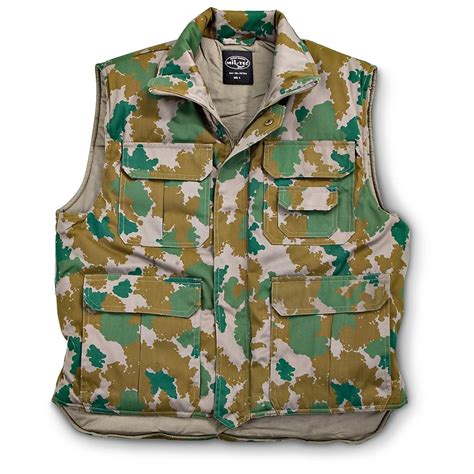 Mil Tec® Insulated Vest Camo 136115 Vests At Sportsmans Guide