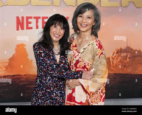 L R Lauren Tom And Tamlyn Tomita At The Netflixs Avatar The Last