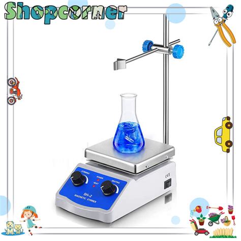 Hot Plate Magnetic Stirrer SH Magnet Stirer Hotplate Constant Temperature Magnetic Stirrer