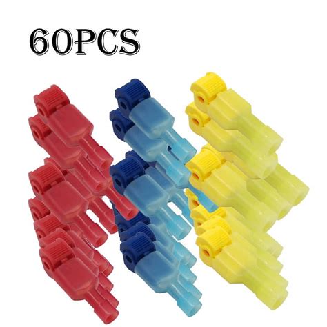 Insulated Awg T Taps Quick Splice Wire Terminal Connectors Combo